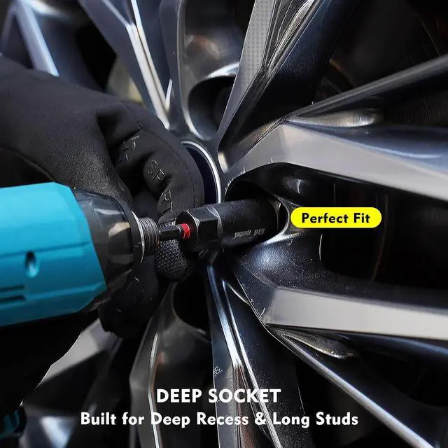 Alt view image 5 of 7 - 86PCS Magnetic Impact Nut Driver Set Metric & SAE | Deep Nut Drivers, Ratcheting Screwdriver, Universal Joint & Socket, Wing Nut Driver, Power Bits, Storage Case