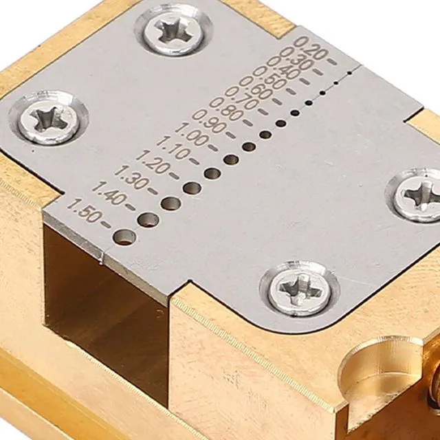 Alt view image 4 of 7 - Watch Repair Vise Clamp, Mini Bench Vice Clamp, Mini Flat Clamp Holder Tube Clamp Vise for Jewelers Watchmaker DIY Carving, 0.2-1.5mm Hole Dia