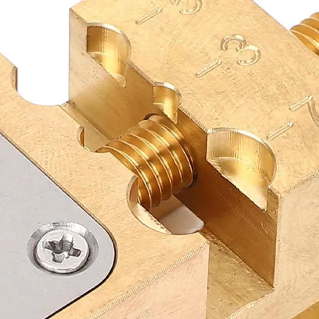 Alt view image 6 of 7 - Watch Repair Vise Clamp, Mini Bench Vice Clamp, Mini Flat Clamp Holder Tube Clamp Vise for Jewelers Watchmaker DIY Carving, 0.2-1.5mm Hole Dia