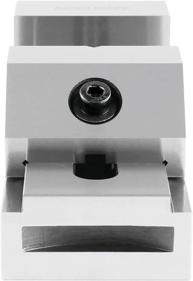 Alt view image 2 of 7 - 3'' Precision Screwless Vise, Hardened, 0.0002'', 0235-0303 | 0-3.94 in. Jaw Opening, 7.48 in. Length, 2.87 in. Width, 2.76 in. Height, 0235-0303
