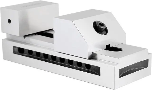 Alt view image 3 of 7 - 3'' Precision Screwless Vise, Hardened, 0.0002'', 0235-0303 | 0-3.94 in. Jaw Opening, 7.48 in. Length, 2.87 in. Width, 2.76 in. Height, 0235-0303