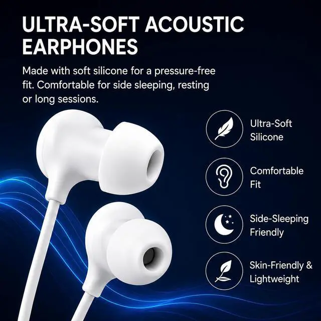 Alt view image 2 of 7 - Frequency Generator for Healing, 7.83 Hz Schumann Resonance Generator | Adjustable output pairs with ultra-soft acoustic earphones and a storage case for relaxation, meditation, focus, and travel