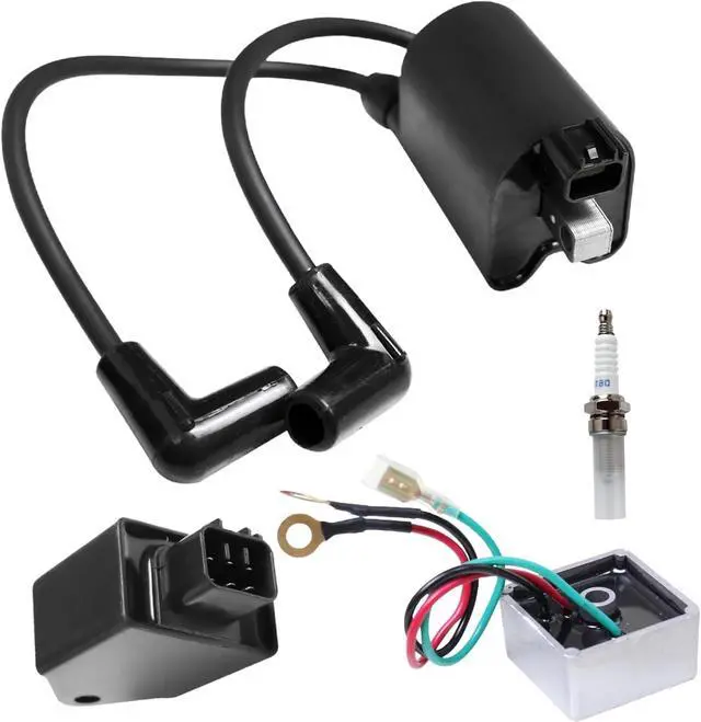 Main image of EPIGC108 CDI Ignitor Kit for Ezgo Golf Cart with MCI Egine Module 2004-2008 Includes Parts 72866-G01 Ignition Coil,27739-G01 Voltage Regulator,Spark Plug