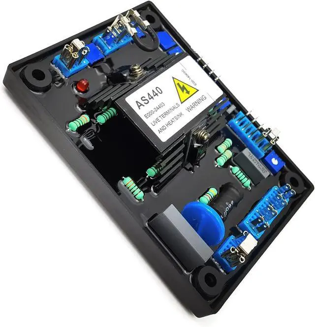 Alt view image 2 of 7 - AVR AS440 Automatic Voltage Regulator Control Moudle Part Compatible with Stamford Generator Genset