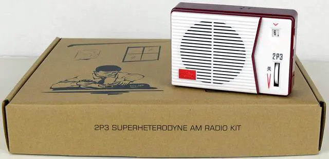 Alt view image 4 of 4 - Tecsun 2P3 AM Radio Receiver Kit - DIY for Enthusiasts, Built it into a Radio case !