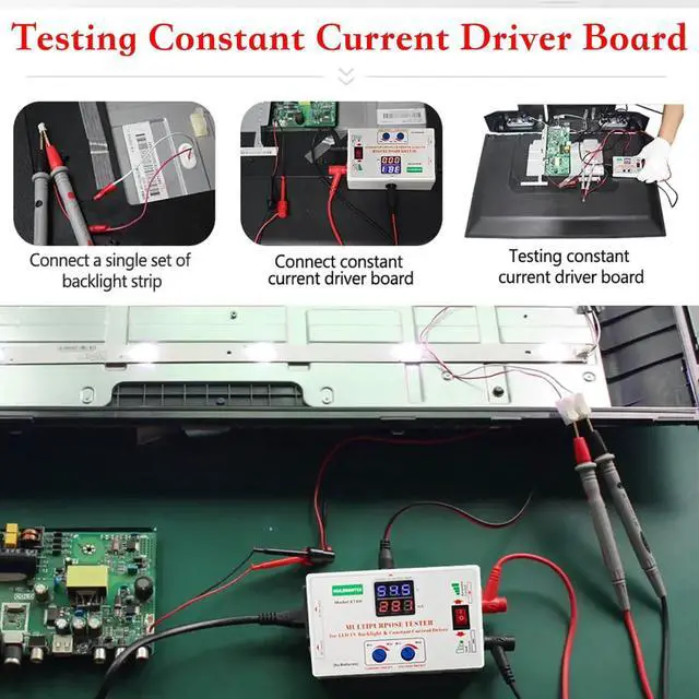 Alt view image 2 of 7 - Multi Tester for LED TV Backlight Constant Current Board & All LED Repair | For LED Strips, Single LED Beads, COB Light Sources, Displays, Computers, Monitors, Vehicle LED Lights