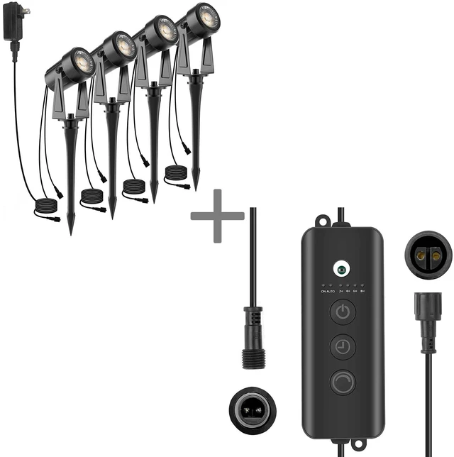 Alt view image 6 of 7 - Dusk to Dawn Sensor for SUNTHIN Warm White Landscape Lights