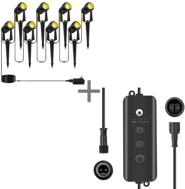 Alt view image 7 of 7 - Dusk to Dawn Sensor for SUNTHIN Warm White Landscape Lights