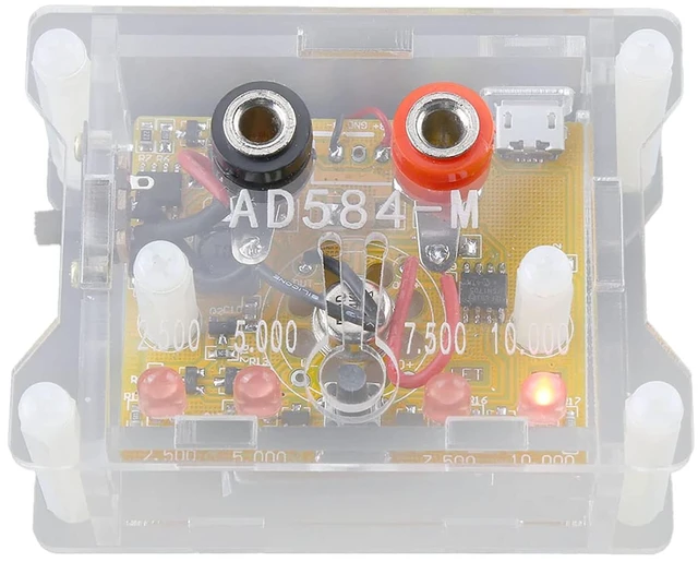 Alt view image 3 of 7 - AD584KH 4-Channel Voltage Reference Calibration Module with Transparent Housing