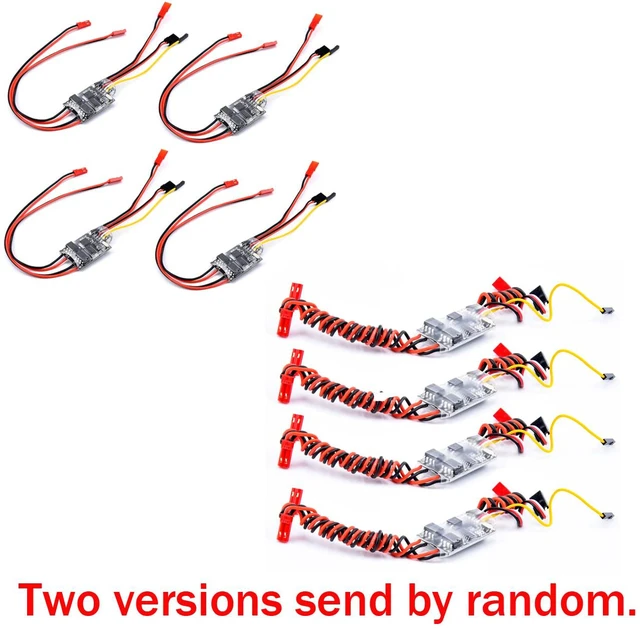 Alt view image 3 of 7 - 4 PCS Bidirectional 5A ESC Brushed Speed Controller, Dual Way