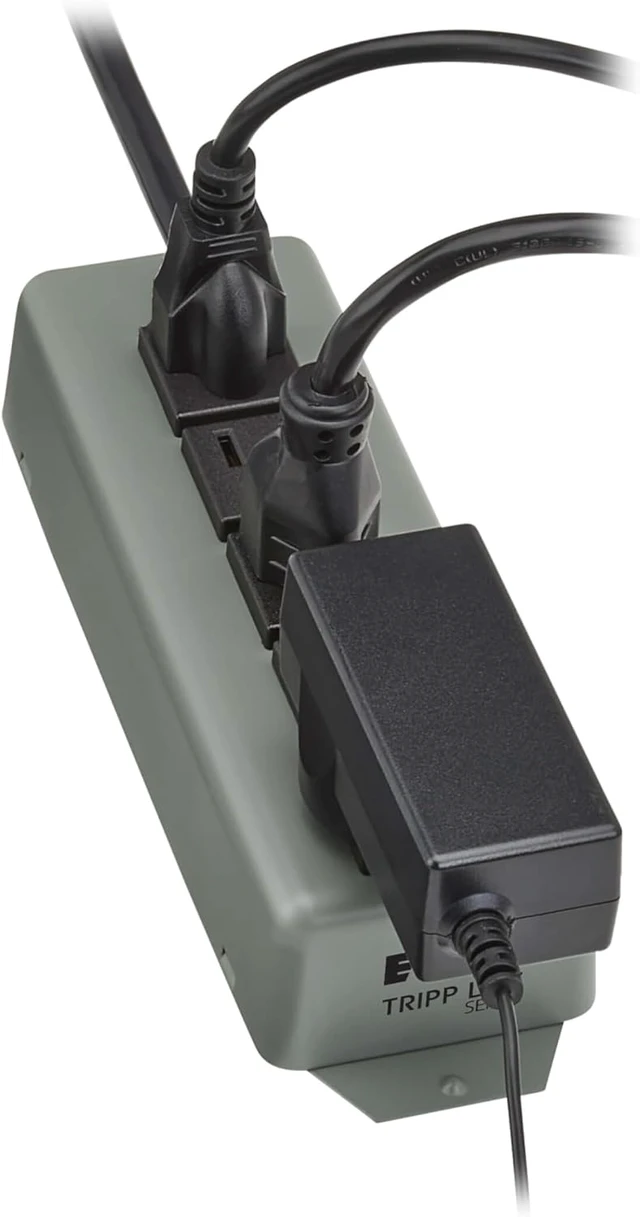 Alt view image 2 of 7 - Eaton 602 Heavy Duty Industrial Metal Power Strip 5 Outlets