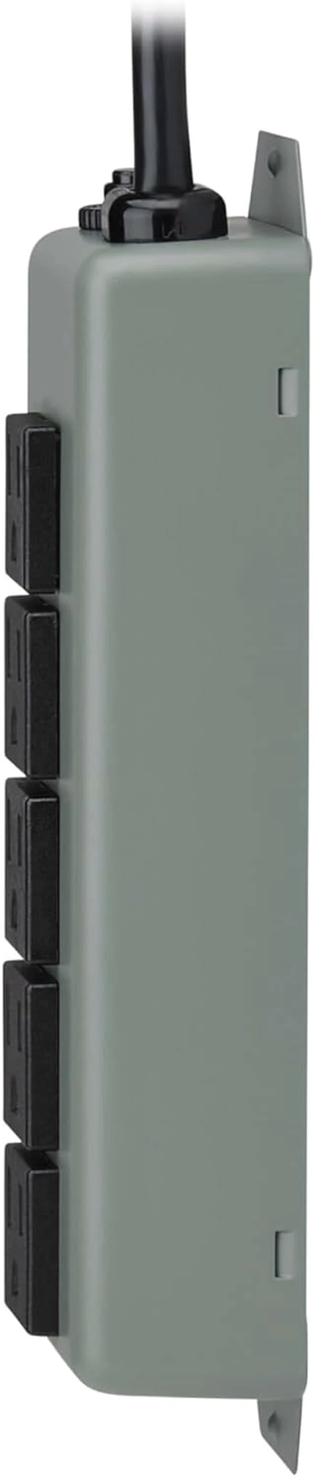 Alt view image 6 of 7 - Eaton 602 Heavy Duty Industrial Metal Power Strip 5 Outlets