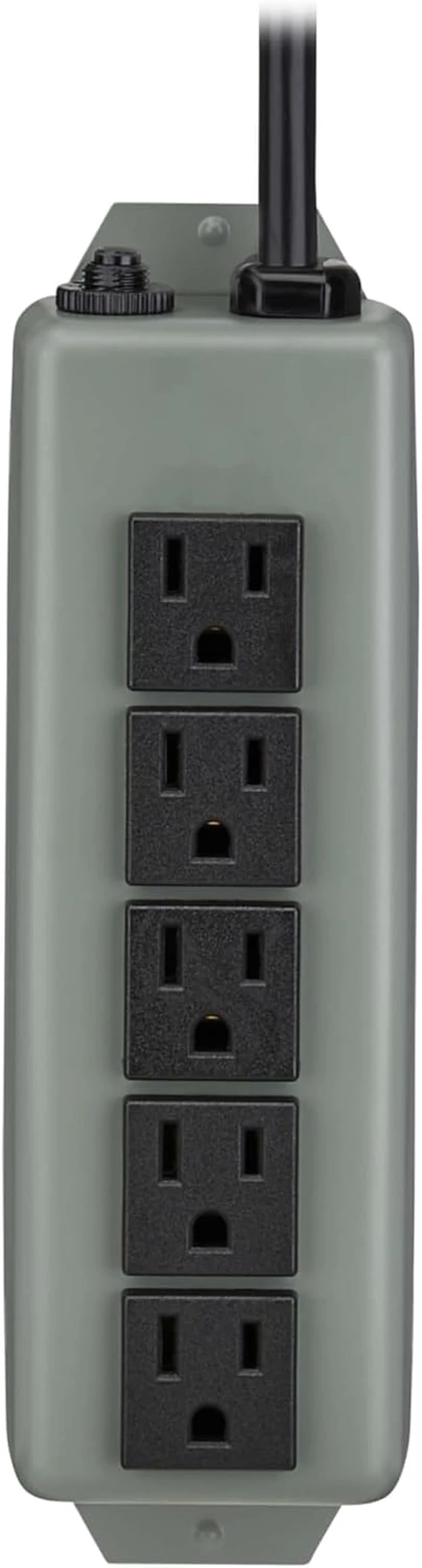 Alt view image 7 of 7 - Eaton 602 Heavy Duty Industrial Metal Power Strip 5 Outlets