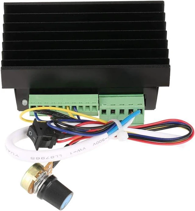 Alt view image 6 of 7 - WS55-180 DC 20V-50V Brushless Spindle BLDC Motor Driver CNC Speed Controller Controlling Controls Board Module