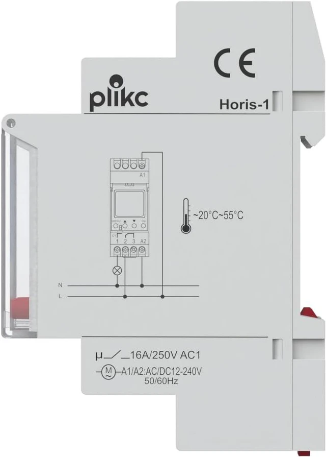 Alt view image 3 of 6 - PLK012676 Horis 1 Timer Weekly Timer Digital (1 Channel) Grey