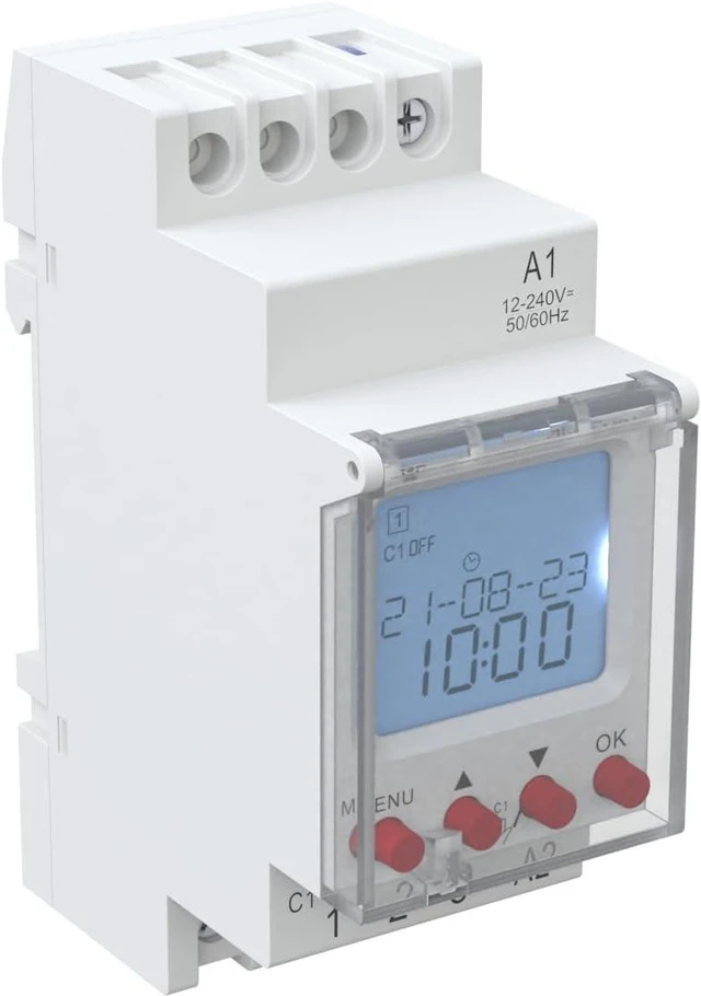 Alt view image 4 of 6 - PLK012676 Horis 1 Timer Weekly Timer Digital (1 Channel) Grey