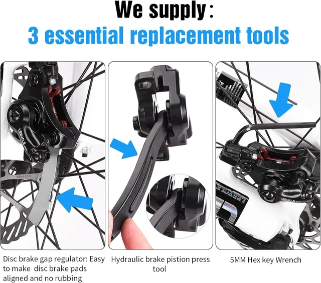 Alt view image 5 of 7 - 25 Pairs Brake Pads for Shimano XTR M975 M966 M965, SLX M665, LX M596, Deore XT MTB & Ebike, with 3 Installation Tools