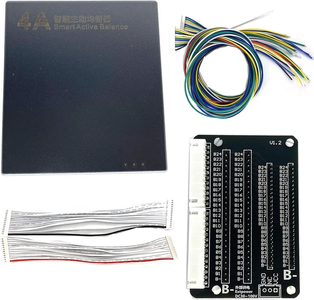 Alt view image 7 of 7 - 4A Active Battery Equalizer, 1mV Precision, 8S-24S Li-ion/LiFePO4/LTO Capacitor Balancer
