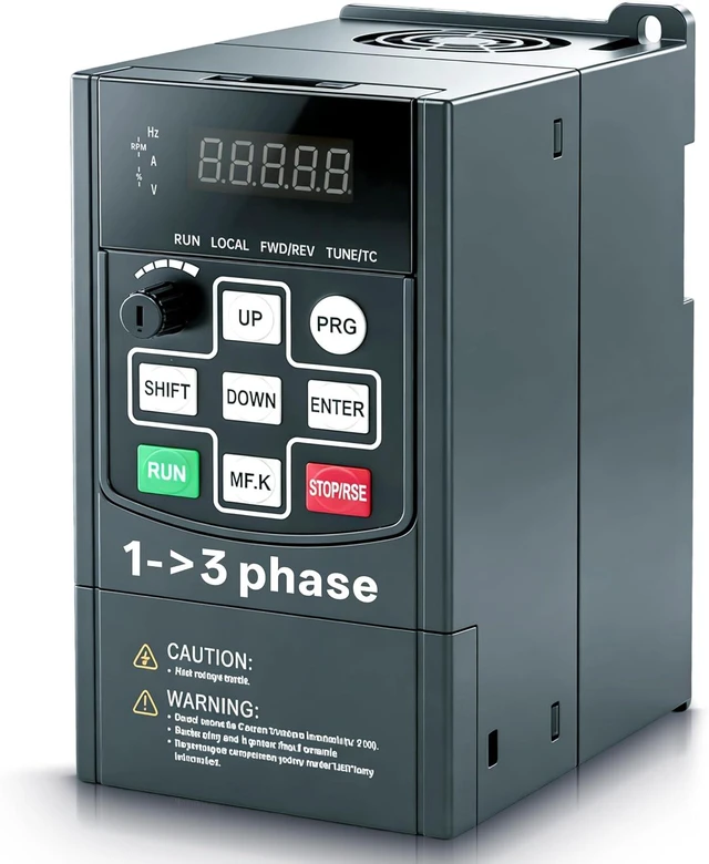 Main image of G300 220V VFD, 1-Phase Input to 3-Phase Output Variable Frequency Drive