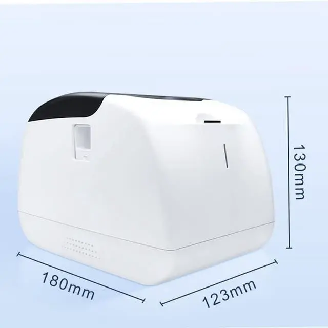 Alt view image 2 of 5 - Small Label Printer Mobile 58mm Thermal Multi Receipt Sticker