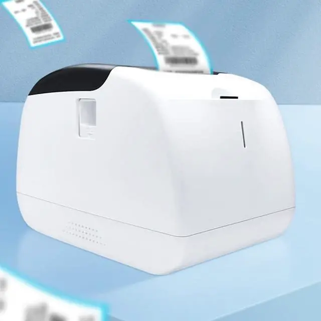 Alt view image 3 of 5 - Small Label Printer Mobile 58mm Thermal Multi Receipt Sticker