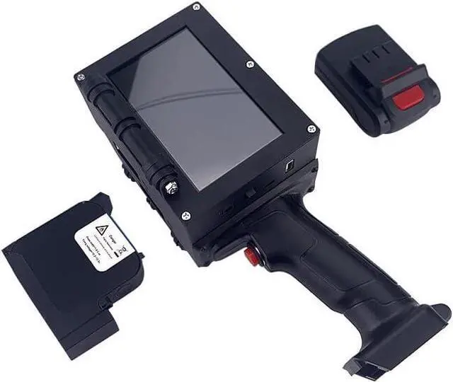 Main image of Faith 25 Languages 25.4mm Variable QR Bar Batch Code Number Logo Expiry Date Label Handheld Thermal Inkjet TIJ Printer (Printer+1Black Ink)