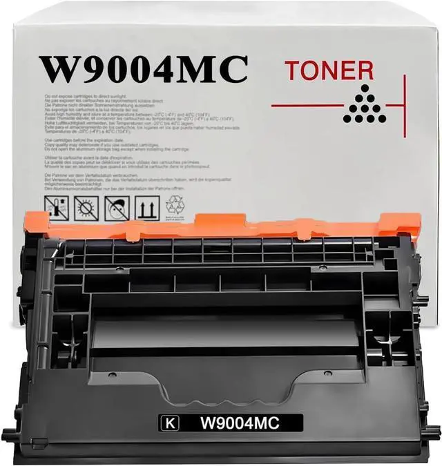 Main image of W9004 W9004MC Black Toner Cartridge Replacement for HP W9004MC Toner Compatible for Managed E60155dn E60165dn E60175dn E60055dn E60065dn E60075dn MFP E62655 E62665 E62675 Printer