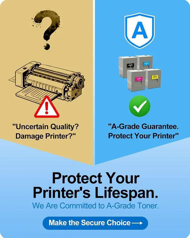 Alt view image 2 of 7 - MasaiMara High Yield Pro C5200 Toner Cartridge Replacement for Ricoh Pro C5200 C5200S C5210S Printers (828422 Black, 828425 Cyan, 828424 Magenta, 828423 Yellow, 4-Pack)