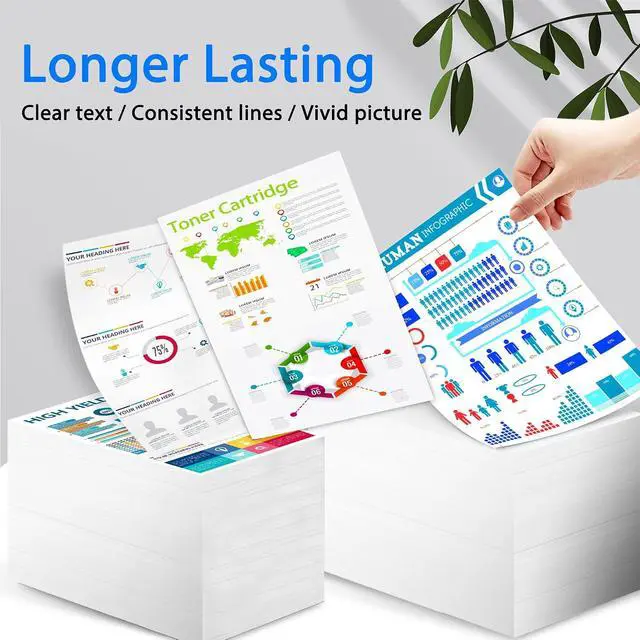 Alt view image 4 of 7 - TN431 Toner Cartridge Replacement Brother TN-431 3PK, Cyan Magenta Yellow Toner Cartridge, TN4313PK