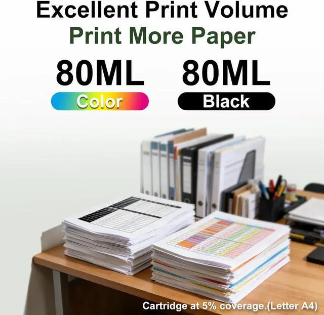 Alt view image 3 of 6 - High Capacity T580 Ink Cartridges