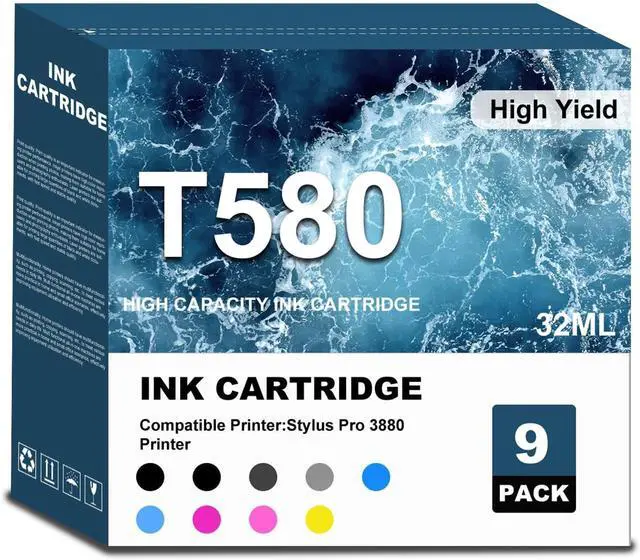 Main image of High Capacity T580 Ink Cartridges
