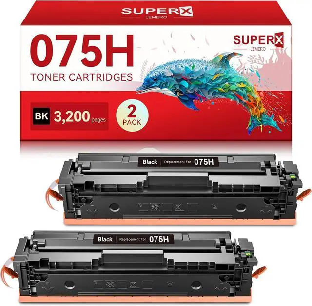 Main image of 075H Black High Yield Toner Compatible for Canon 075H 075 Toner Cartridge