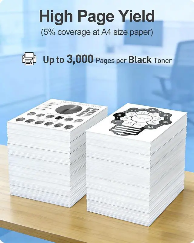 Alt view image 5 of 7 - MasaiMara B231000 Black Compatible Toner Cartridge for Lexmark B2338 B2338dw B2442 B2442dw B2546 B2546dw B2650 B2650dn B2650dw MB2338 MB2338adw MB2442 MB2442adwe MB2546adwe MB2650adwe Laser Printers