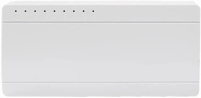 Alt view image 3 of 3 - 8 Port Gigabit Ethernet Switch - 100/1000Mbps Desktop Network Switch,(1000Mbps-US Plug)
