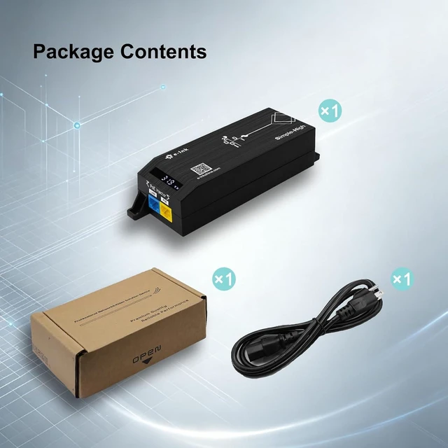 Alt view image 7 of 7 - 1 Port Gigabit RJ45 IEEE802.3bt 90W AI Smart PoE++ Injector