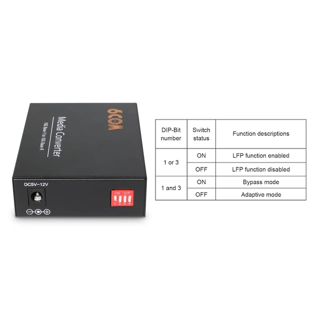 Alt view image 5 of 7 - 10G Fiber Media Converter & a Pair of 10G SFP+ Bidi Transceiver,10km