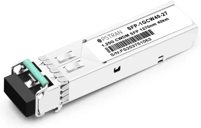 Main image of 1000BASE-CWDM SFP Optical Transceiver Module Compatible with Brocade E1MG-CWDM40-1270 1270nm 40km DOM Duplex LC SMF