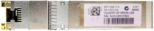 Main image of SFP-10G-T-X 10GBASE-T SFP+ Transceiver Module for Copper Network RJ-45, Up to 30m (New Sealed)