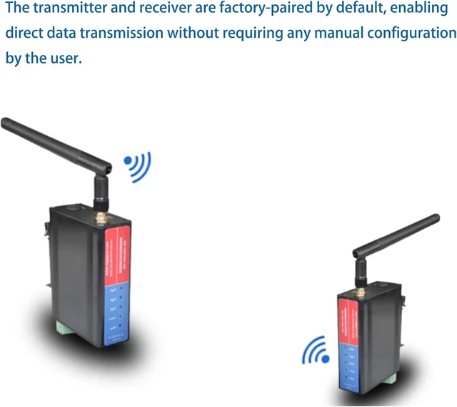 Alt view image 7 of 7 - PLC Long-Distance Ethernet-to-Wireless Communication, Wireless Ethernet Converter, no Wiring Required