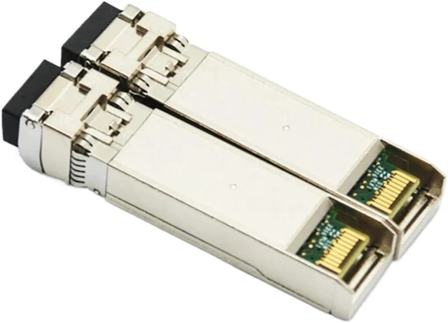 Alt view image 2 of 2 - 10Gb/s LC SFP Optical Transceiver FTLX8574D3BCL 850nm Multimode 400m 10GBASE-SR/SW 10gb Fiber SFP+ Mini GBIC Module