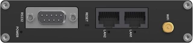 Alt view image 4 of 6 - Teltonika DAP142000000 Model DAP142 Serial Port Wireless Access Point, WiFi 4, Dual Ethernet Ports, Passive PoE, DIN Rail Mount, 2X RJ45 Ports, 1x RS232 Port, Industrial Networking Device