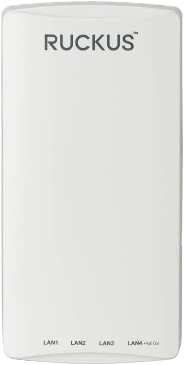 Alt view image 2 of 4 - RUCKUS H550 Wi-Fi 6 Wall-Plate Access Point and Switch, Dual-Band 802.11ax 2x2:2 MU-MIMO, Up to 1774 Mbps, 512 Clients, 1GbE PoE Uplink + 4X 1GbE (48V Passive PoE Out), BLE/Zigbee, USB, 901-H550-US02