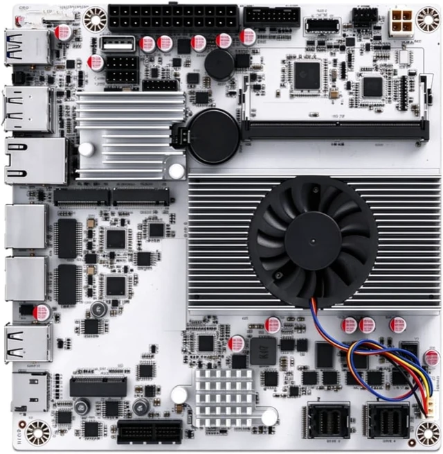 Alt view image 2 of 4 - 8-Bay Network Attached Storage Motherboard for Home Server