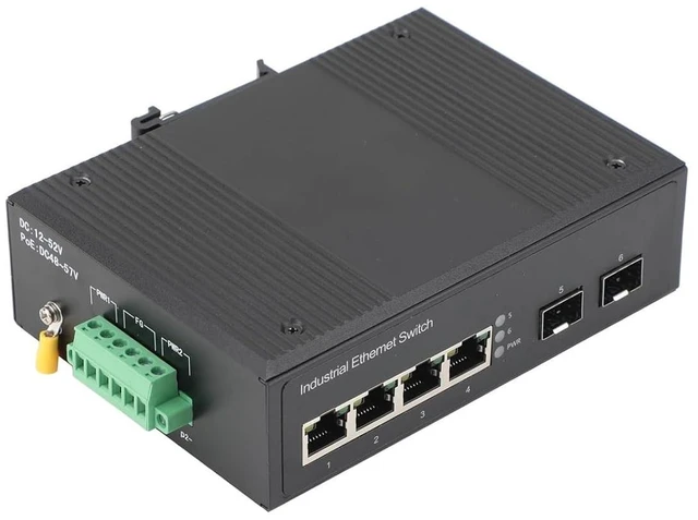 Main image of Gigabit SFP Fully Managed Industrial Media Converter 2SFP