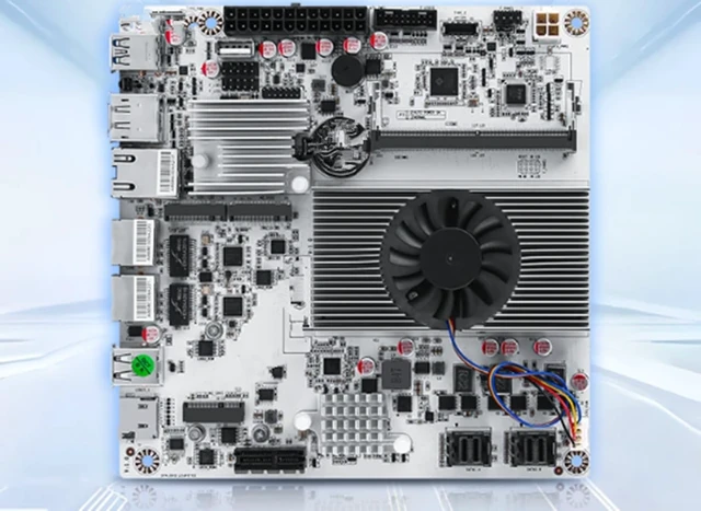 Alt view image 4 of 4 - 8-Bay Network Attached Storage Motherboard for Home Server