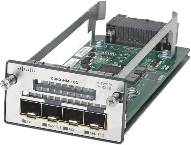 Main image of Catalyst C3KX-NM-10G 10G 3K X 4-Port SFP/SFP+ Ethernet Network Module (New Sealed)