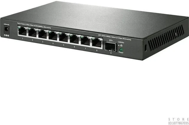 Main image of 8-Port 2.5Gbps Ethernet Switch with 1-Port 10G SFP+ Uplink SE109