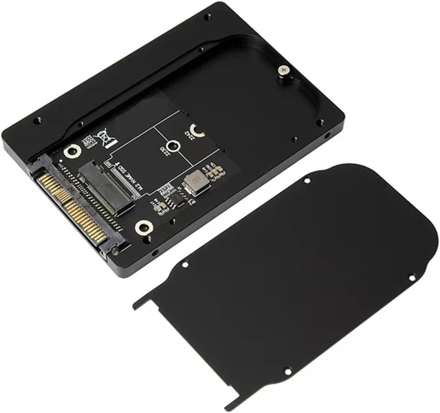 Alt view image 2 of 3 - SFF-8639 U.2 to NVMe for .2 M-Key PCIe SSD for CASE Enclosure Converter Adapter PCIe M2