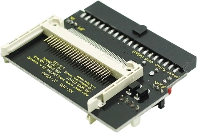 Main image of Double Sided CF Card to 3.5 Female 40 pin cf to Adapter Converter Card Standard IDE True-IDE Mode for PC Hard Disk
