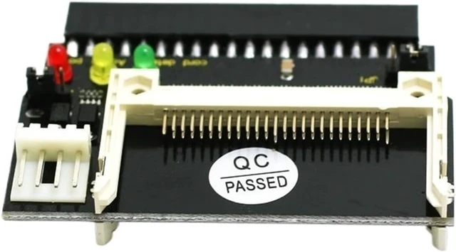 Alt view image 2 of 4 - Double Sided CF Card to 3.5 Female 40 pin cf to Adapter Converter Card Standard IDE True-IDE Mode for PC Hard Disk